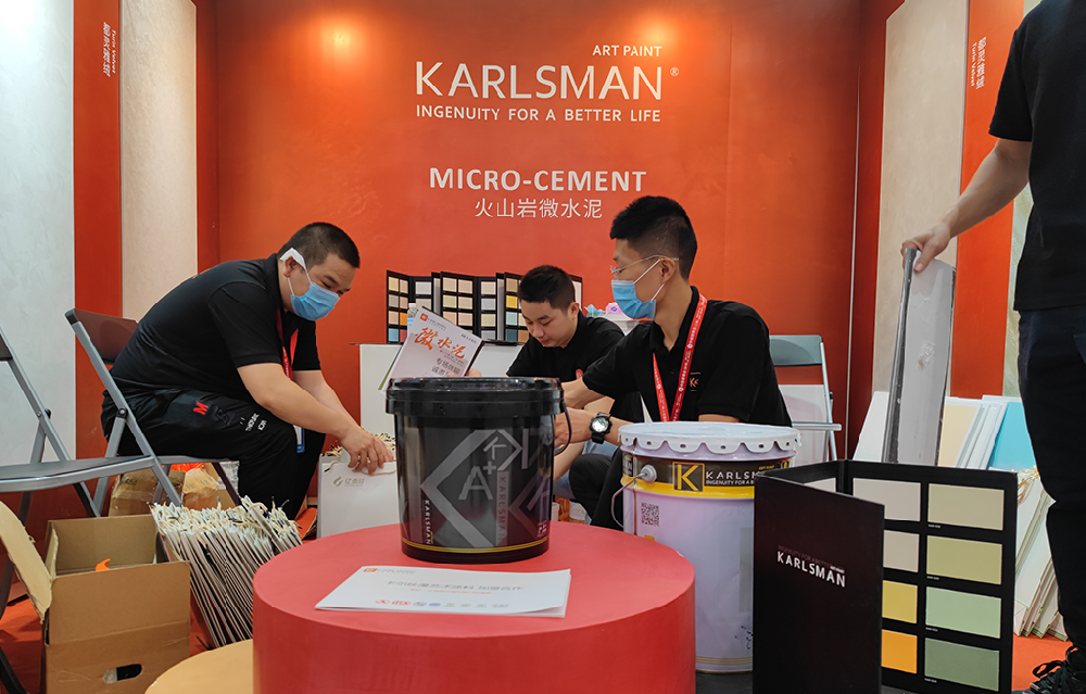 卡尔丝漫艺术涂料-中国·广州 建博会圆满结束